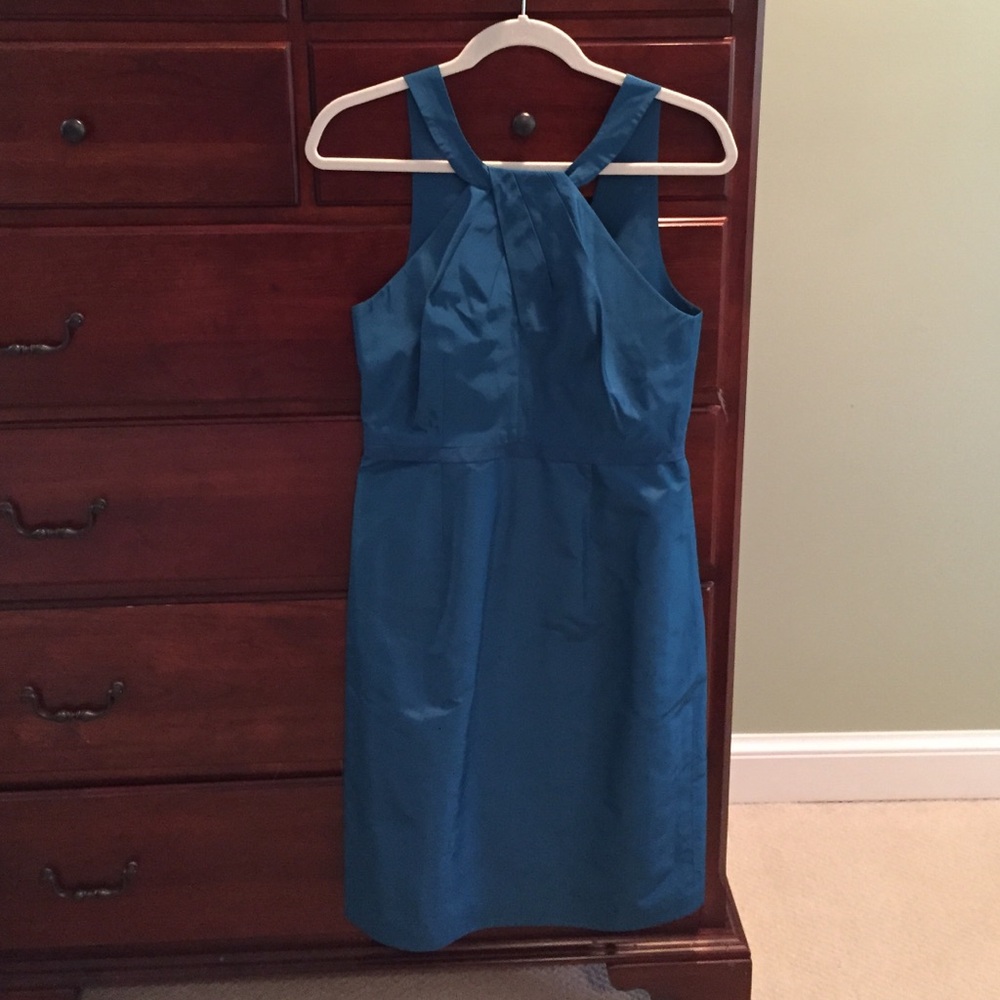 J crew 100% silk cocktail/ bridesmaid dress